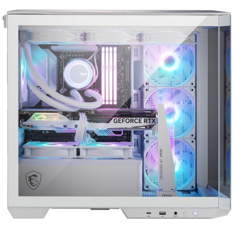 Obudowa MSI MAG PANO M100R PZ WHITE Obudowa MSI MAG PANO M100R PZ WHITE