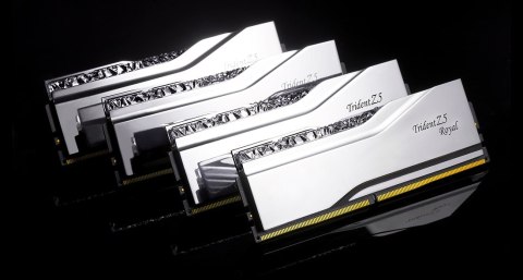 G.SKILL TRIDENT Z5 ROYAL RGB DDR5 2X24GB 8400MHZ CL40 SILVER F5-8400J4052G24GX2-TR5S G.SKILL TRIDENT Z5 ROYAL RGB DDR5 2X24GB 8400MHZ CL40 SILVER F5-8400J4052G24GX2-TR5S