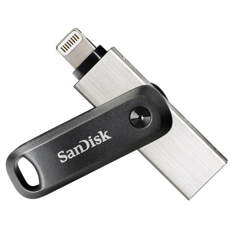 Pendrive SanDisk iXpand GO SDIX60N-256G-GN6NE (256GB; Lightning, USB 3.0; kolor srebrny) Pendrive SanDisk iXpand GO SDIX60N-256G-GN6NE (256GB; Lightning, USB 3.0; kolor srebrny)