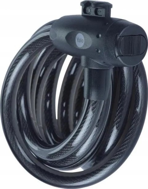 Linka rowerowa stalowa na klucz 12x2000mm Yale Essential Security Keyed Cable Lock 12mm Linka rowerowa stalowa na klucz 12x2000mm Yale Essential Security Keyed Cable Lock 12mm