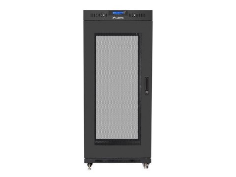 LANBERG SZAFA STOJĄCA RACK 19" 27U 600X600 DRZWI PERFOROWANE LCD CZARNA (FLAT PACK) FF01-6627-23BL LANBERG SZAFA STOJĄCA RACK 19" 27U 600X600 DRZWI PERFOROWANE LCD CZARNA (FLAT PACK) FF01-6627-23BL