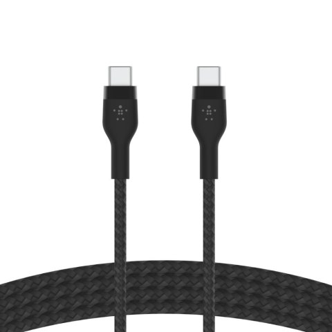 BELKIN KABEL USB-C M/M 2.0 OPLOT, SILICON, 3M BLK