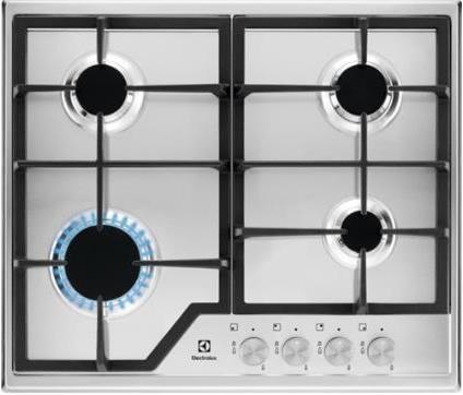 Płyta gazowa ELECTROLUX EGS6426SX srebrna Płyta gazowa ELECTROLUX EGS6426SX srebrna