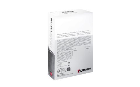 KINGSTON DYSK SSD 1000G PORTABLE XS1000R RED