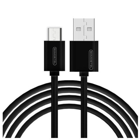 SOMOSTEL KABEL USB MICRO 3A CZARNY 3100MAH QUICK CHARGER 1.2M POWERLINE SMS-BP02 MICRO SOMOSTEL KABEL USB MICRO 3A CZARNY 3100MAH QUICK CHARGER 1.2M POWERLINE SMS-BP02 MICRO