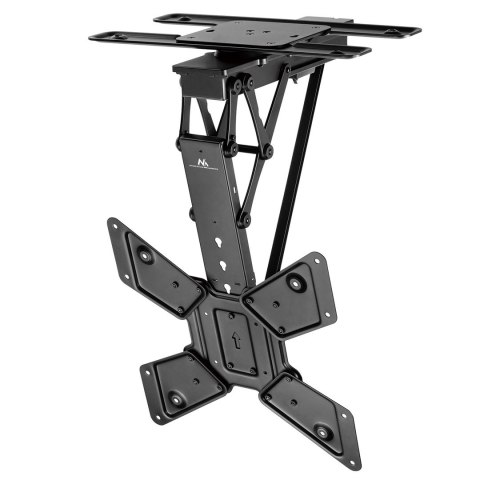 MACLEAN UCHWYT DO TV ELEKTRYCZNY SUFITOWY, OBSŁUGA TUYA, MAX VESA 600X400, OBRÓT 90ST. PILOT, 23"-65", 30KG MC-491