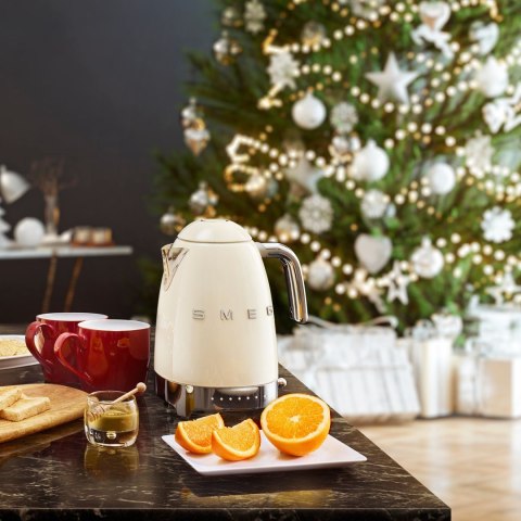 Czajnik elektryczny SMEG KLF03CREU kremowy