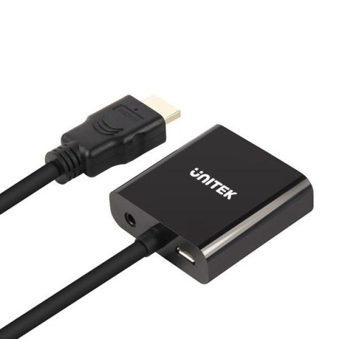 UNITEK ADAPTER HDMI TO VGA + AUDIO UNITEK ADAPTER HDMI TO VGA + AUDIO