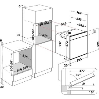 Piekarnik WHIRLPOOL W9I 4S2 OP2 H