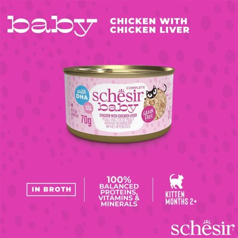 SCHESIR BABY Kurczak z LIVER 70g SCHESIR BABY Kurczak z LIVER 70g