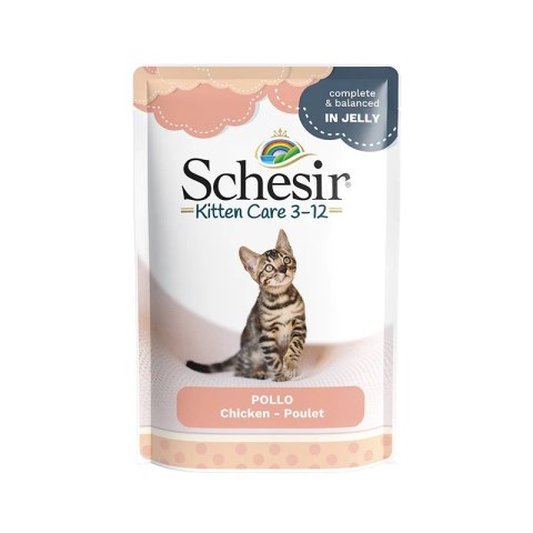 SCHESIR KITTEN Filety z kurczaka 85g SCHESIR KITTEN Filety z kurczaka 85g