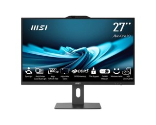 MSI AIO PRO AP272P 1M-845EU Core7-150U 27" IPS LED FHD Non-Touch Anti-Glare 16GB SSD1TB M.2 AX211 WiFi 6E Windows 11 Pro Black