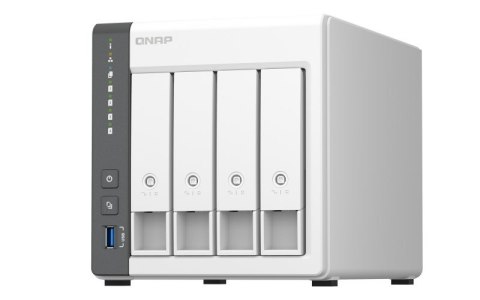 Qnap TS-433-4G, Tower, 4 x 2.5"/3.5" SATA , ARM 2.0GHz Quad core, 4GB, 1 x 2.5GbE + 1 x GbE, External adapter (PSU) Qnap TS-433-4G, Tower, 4 x 2.5"/3.5" SATA , ARM 2.0GHz Quad core, 4GB, 1 x 2.5GbE + 1 x GbE, External adapter (PSU)