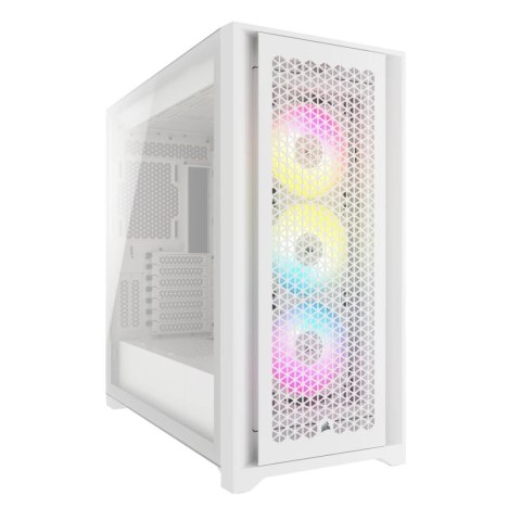 Obudowa Corsair iCUE 5000D RGB AIRFLOW Mid-Tower ATX Tempered Glass White (CC-9011243-WW) Obudowa Corsair iCUE 5000D RGB AIRFLOW Mid-Tower ATX Tempered Glass White (CC-9011243-WW)