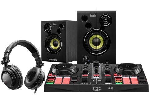 Hercules DJ Learning Kit MK2 - Kompletny zestaw DJ Hercules DJ Learning Kit MK2 - Kompletny zestaw DJ