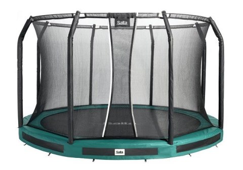 Trampolina Premium Ground Combo 251cm Zielona Trampolina Premium Ground Combo 251cm Zielona