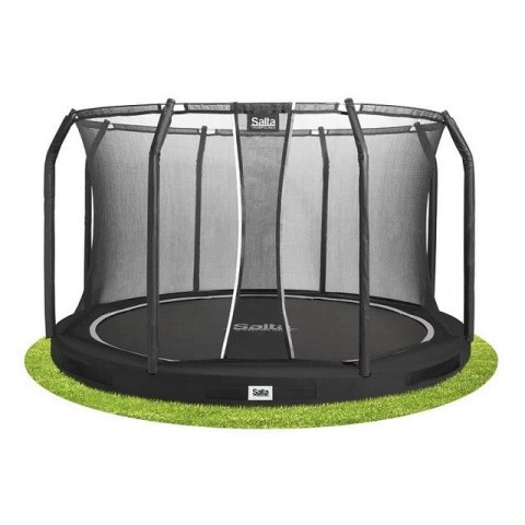 Trampolina Premium Ground Combo 366cm Czarna Trampolina Premium Ground Combo 366cm Czarna