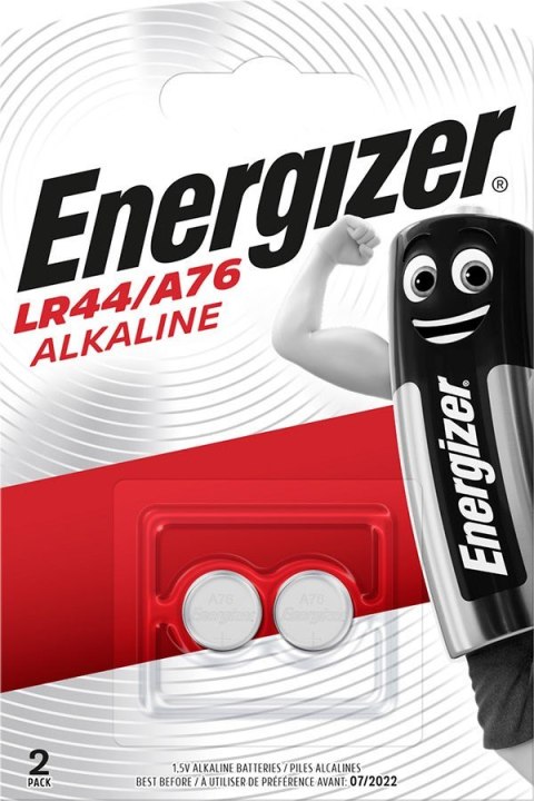 ENERGIZER BATERIE ALKALINE SPECJALISTYCZNA LR44 A76 2 SZTUKI 1,5V ENERGIZER BATERIE ALKALINE SPECJALISTYCZNA LR44 A76 2 SZTUKI 1,5V