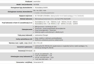 Ładowarka everActive NC450B