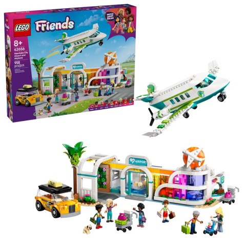 LEGO Friends 42656 Samolot i lotnisko w mieście Heartlake LEGO Friends 42656 Samolot i lotnisko w mieście Heartlake