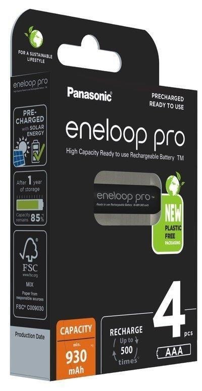 PANASONIC ENELOOP PRO AAA 930mAh 4 szt. PANASONIC ENELOOP PRO AAA 930mAh 4 szt.