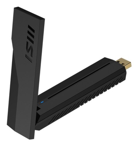Karta sieciowa MSI GUBE65 WiFi 7 USB Adapter Karta sieciowa MSI GUBE65 WiFi 7 USB Adapter
