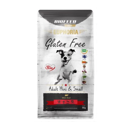 BIOFEED Euphoria GF-DOROSŁE PSY MiMR WOŁOW.50G BIOFEED Euphoria GF-DOROSŁE PSY MiMR WOŁOW.50G