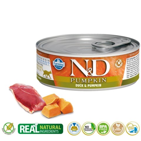 FARMINA N&D Pumpkin Duck & Pumpkin - mokra karma dla kota - 70 g FARMINA N&D Pumpkin Duck & Pumpkin - mokra karma dla kota - 70 g