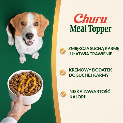INABA DOG MEAL TOPPER CHICKEN CHEESE 4x14g 56g