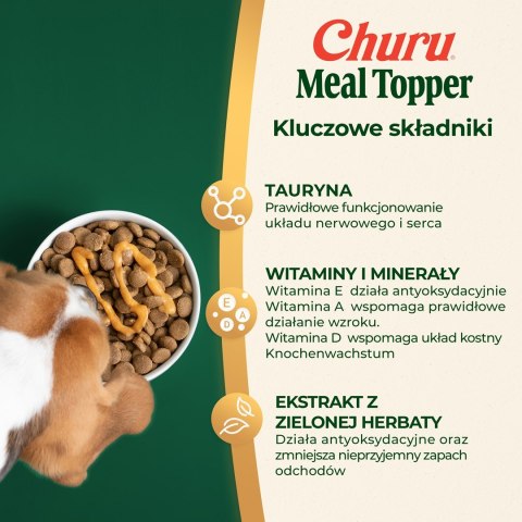 INABA DOG MEAL TOPPER CHICKEN CHEESE 4x14g 56g