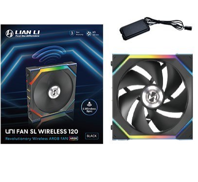 Lian Li UNI FAN SL Wireless ARGB PWM black Lian Li UNI FAN SL Wireless ARGB PWM black