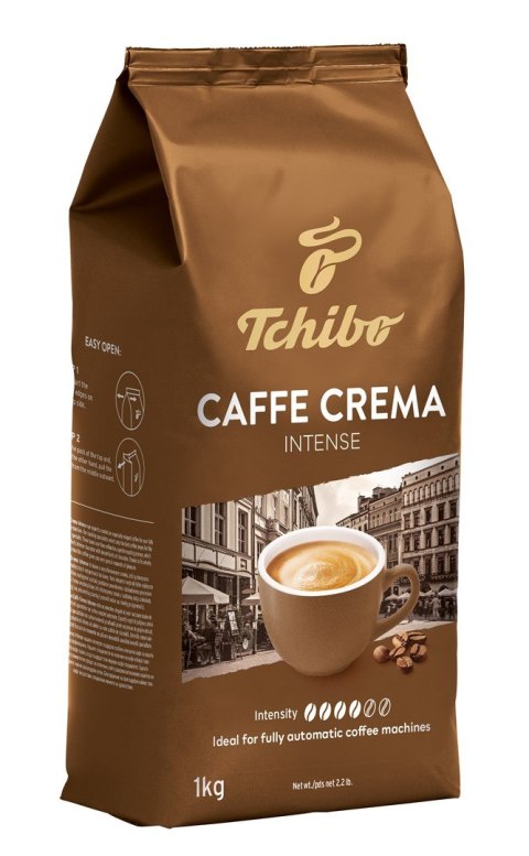 Kawa ziarnista Tchibo Cafe Crema Intense 1KG Kawa ziarnista Tchibo Cafe Crema Intense 1KG