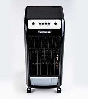 Klimator przenośny Ravanson KR-1011 (75W; 3 prędkości, max przepływ powietrza: 410 m3/h, możliwość użycia wkładów chłodniczych) Klimator przenośny Ravanson KR-1011 (75W; 3 prędkości, max przepływ powietrza: 410 m3/h, możliwość użycia wkładów chłodniczych)