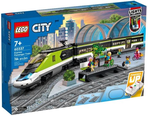 LEGO City 60337 Ekspresowy pociąg pasażerski LEGO City 60337 Ekspresowy pociąg pasażerski