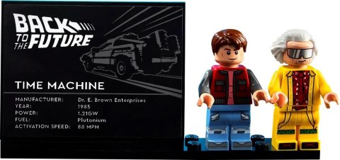 LEGO Creator Expert 10300 Wehikuł czasu z „Powrotu do przyszłości"
