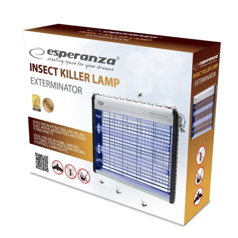 ESPERANZA LAMPA OWADOBÓJCZA EXTERMINATOR EHQ003 ESPERANZA LAMPA OWADOBÓJCZA EXTERMINATOR EHQ003