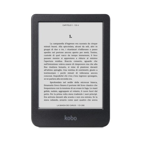 Ebook Kobo Clara BW 6" E-Ink Carta 1300 HD 16GB WI-FI Black (WYPRZEDAŻ) Ebook Kobo Clara BW 6" E-Ink Carta 1300 HD 16GB WI-FI Black (WYPRZEDAŻ)