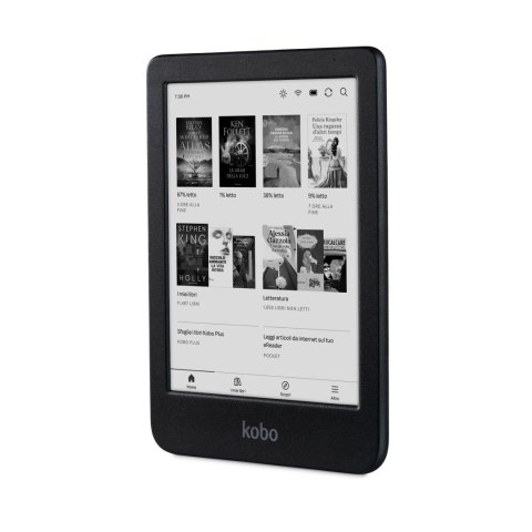 Ebook Kobo Clara BW 6" E-Ink Carta 1300 HD 16GB WI-FI Black (WYPRZEDAŻ) Ebook Kobo Clara BW 6" E-Ink Carta 1300 HD 16GB WI-FI Black (WYPRZEDAŻ)