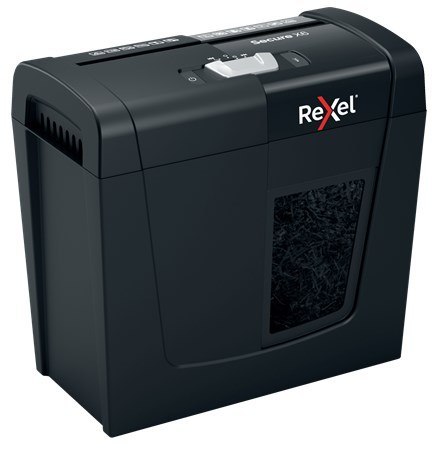 Rexel Niszczarka Secure X6, (P-4), 6 kartek, 10 l kosz