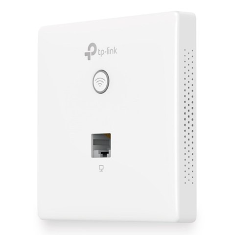Access Point TP-LINK EAP115-Wall (300 Mb/s - 802.11n) Bezprzewodowy, naścienny punkt dostępowy, N300, Obsługa PoE (802.3af) Access Point TP-LINK EAP115-Wall (300 Mb/s - 802.11n) Bezprzewodowy, naścienny punkt dostępowy, N300, Obsługa PoE (802.3af)