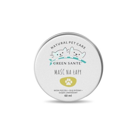 JM SANTE GREEN SANTE NATURALNA MAŚĆ NA ŁAPY 60 ml JM SANTE GREEN SANTE NATURALNA MAŚĆ NA ŁAPY 60 ml