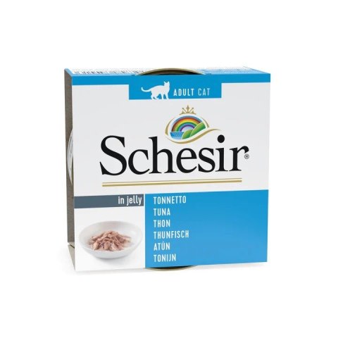 SCHESIR dla kotów Adult w Galarecie Tuńczyk 85g SCHESIR dla kotów Adult w Galarecie Tuńczyk 85g