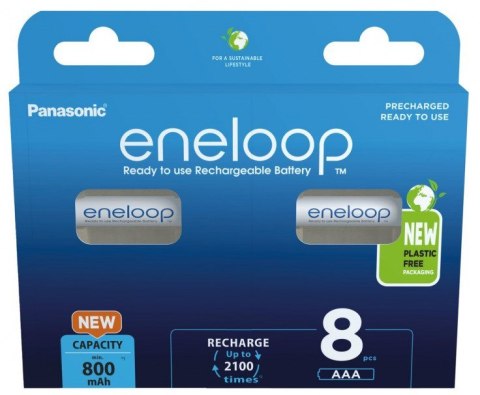 PANASONIC ENELOOP AAA 800 mAh 8 szt PANASONIC ENELOOP AAA 800 mAh 8 szt