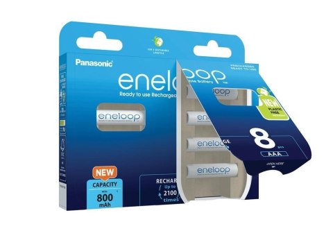 PANASONIC ENELOOP AAA 800 mAh 8 szt PANASONIC ENELOOP AAA 800 mAh 8 szt