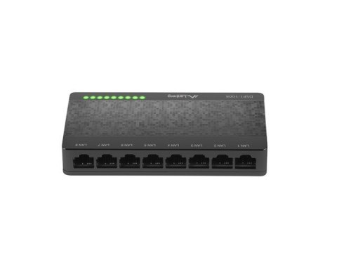 Switch Lanberg DSP1-1008 (8x 10/100/1000Mbps) Switch Lanberg DSP1-1008 (8x 10/100/1000Mbps)