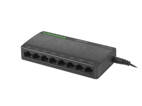 Switch Lanberg DSP1-1008 (8x 10/100/1000Mbps) Switch Lanberg DSP1-1008 (8x 10/100/1000Mbps)
