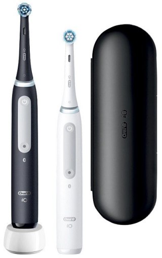 Szczoteczka elektryczna Oral-B iO4 Duo Matt Black/W (WYPRZEDAŻ)