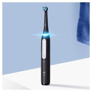 Szczoteczka elektryczna Oral-B iO4 Duo Matt Black/W (WYPRZEDAŻ)