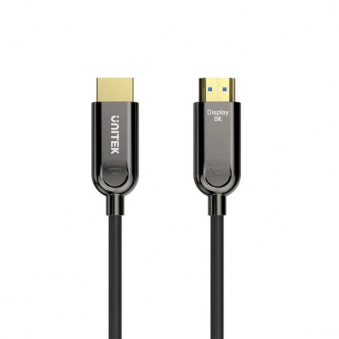 UNITEK KABEL OPTYCZNY HDMI 2.1 AOC 8K 120HZ 5M UNITEK KABEL OPTYCZNY HDMI 2.1 AOC 8K 120HZ 5M