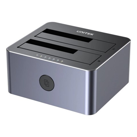 UNITEK STACJA KLONUJĄCA DYSKI 2X SATA 2,5"/3,5" USB 5GBPS UNITEK STACJA KLONUJĄCA DYSKI 2X SATA 2,5"/3,5" USB 5GBPS